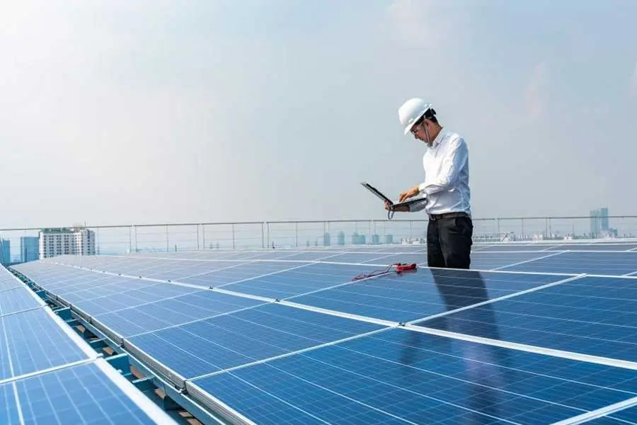 Điện Mặt Trời hòa lưới 10kwp tại Khu đô thị Starlake